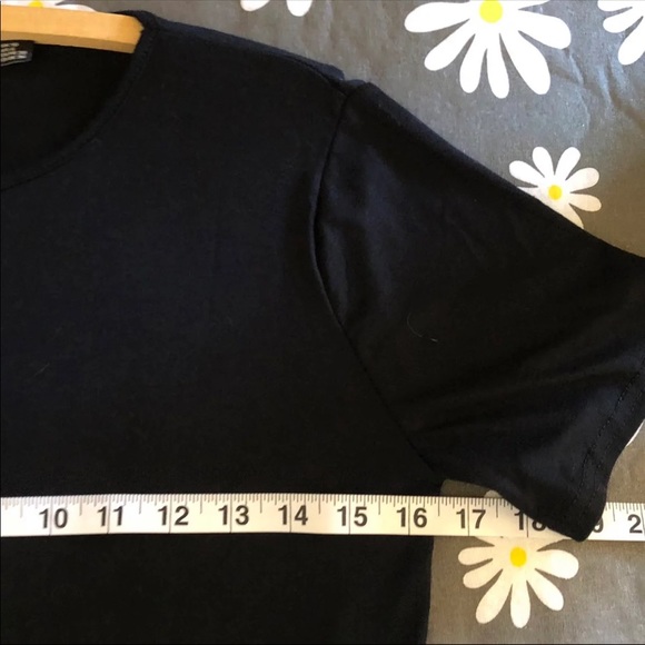 NWT Black T-shirt bodysuit - Picture 7 of 12